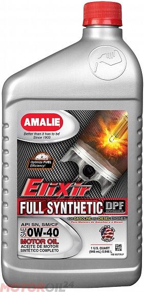 Amalie Elixir Full Synthetic 0W-40