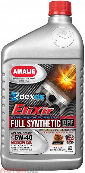 Amalie Elixir Full Synthetic 5W-40