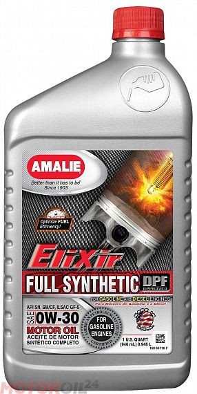 Amalie Elixir Full Synthetic 0W-30