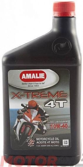 Amalie X-Treme 4-T Sg Motorcycle Oil 10W-40