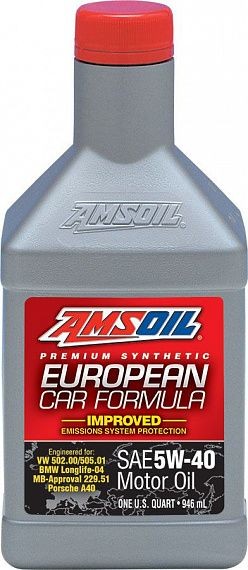 Amsoil European Car Formula Improved Esp Synthetic Motor Oil 5W-40