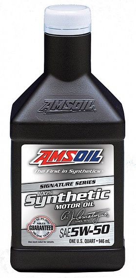 Amsoil Signature Series Synthetic Motor Oil 5W-50