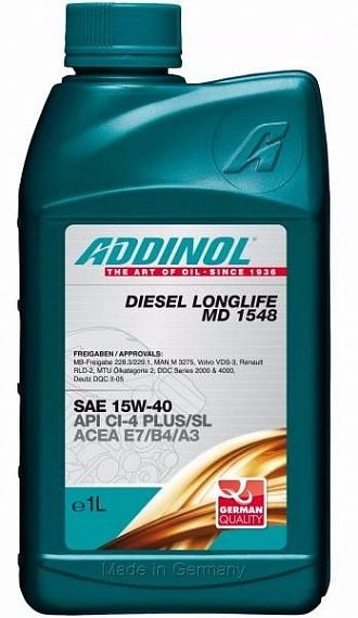 Addinol Diesel Longlife Md 1548 15W-40