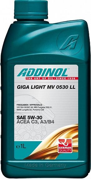 Addinol Giga Light Mv 0530 Ll 5W-30