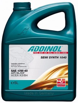 Addinol Semi Synth 1040 SAE 10W-40