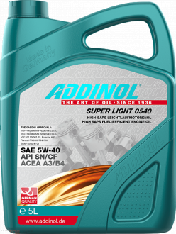 Addinol Super Light 0540 SAE 5W-40
