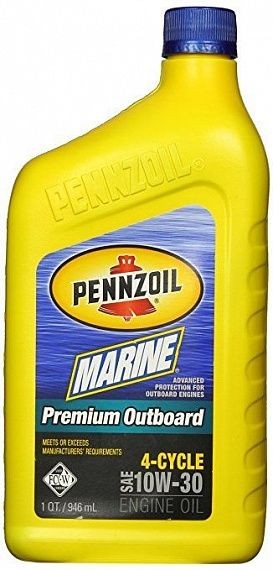 Pennzoil Marine Premium Outboard 4-Cycle 10W-30