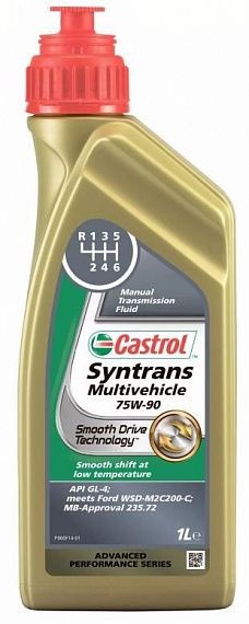 Трансмиссионное масло CASTROL Syntrans Multivehicle 75W-90