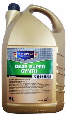 Трансмиссионное масло AVENO Gear Super Synth. 75W-90