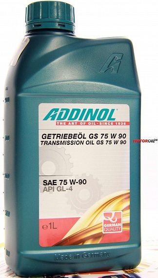 Трансмиссионное масло ADDINOL Getriebeol GS 75W-90