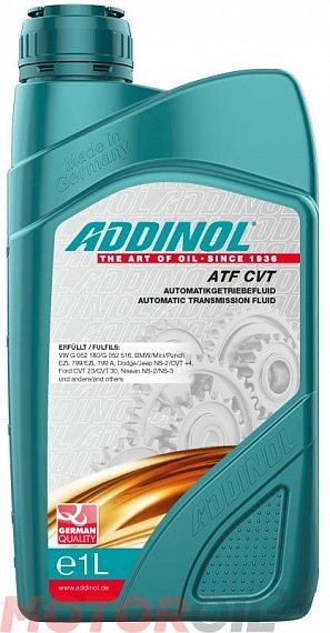 Трансмиссионное масло ADDINOL ATF CVT