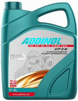 Трансмиссионное масло ADDINOL ATF D III