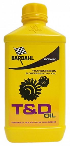 Трансмиссионное масло BARDAHL T&D Oil 80W-90