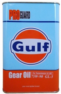 Трансмиссионное масло GULF PRO Guard Gear 75W-90