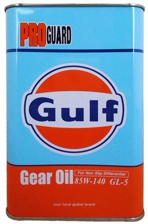 Трансмиссионное масло GULF PRO Guard Gear 85W-140