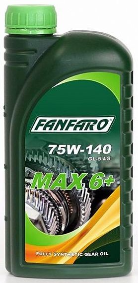 Трансмиссионное масло FANFARO Max 6+ SAE 75W-140