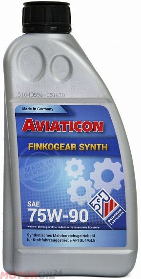 Трансмиссионное масло FINKE Aviaticon Finkogear Synth 75W-90