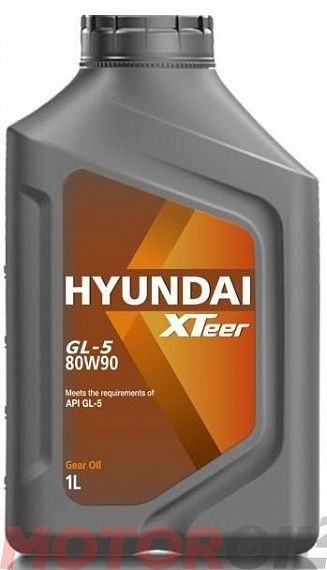 Трансмиссионное масло HYUNDAI Xteer Gear Oil-5 80W-90 LSD