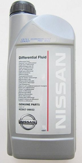 Трансмиссионное масло NISSAN Differential Fluid 80W-90 GL-5
