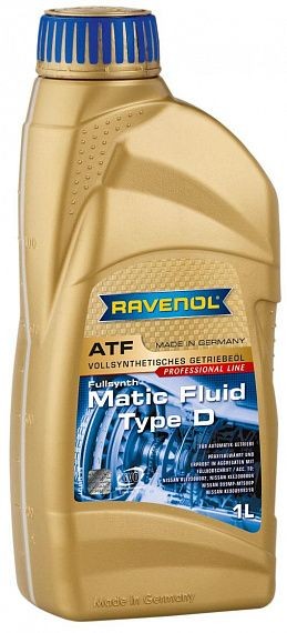 Трансмиссионное масло RAVENOL ATF Matic Fluid Type D