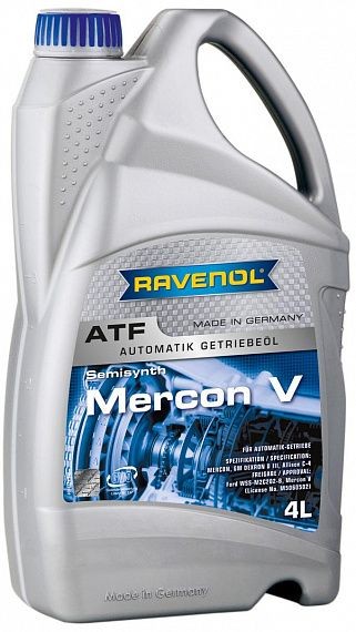 Трансмиссионное масло RAVENOL ATF Mercon V