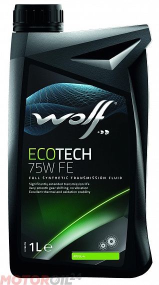Трансмиссионное масло WOLF EcoTech 75W FE