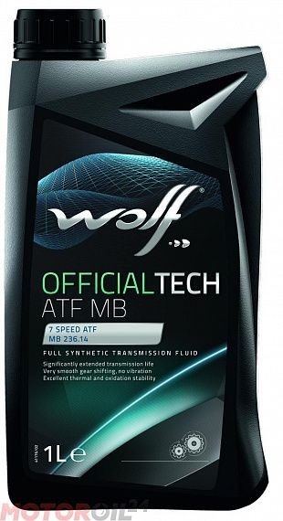 Трансмиссионное масло WOLF OfficialTech ATF MB