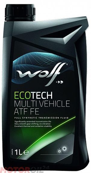 Трансмиссионное масло WOLF EcoTech Multi Vehicle ATF FE