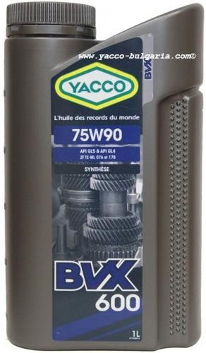 Трансмиссионное масло YACCO BVX 600 75W-90